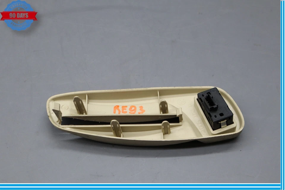 04-10 Interruptor de reposacabezas asiento delantero derecho BMW 645Ci 650i negro OEM Foto 4 de 4