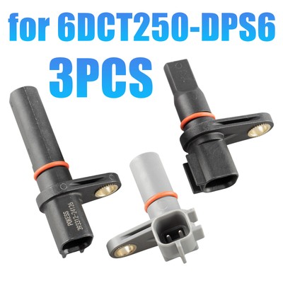 3x 6DCT250 DPS6 Transmission Speed Sensor Kit 3Pcs/Set For Ford Focus Fiesta US