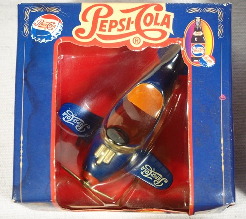 Vintage Set of 4 Pepsi Cola Die Cast Pedal Plane Replicas Lot of 4 Toy Models - Picture 3 of 6