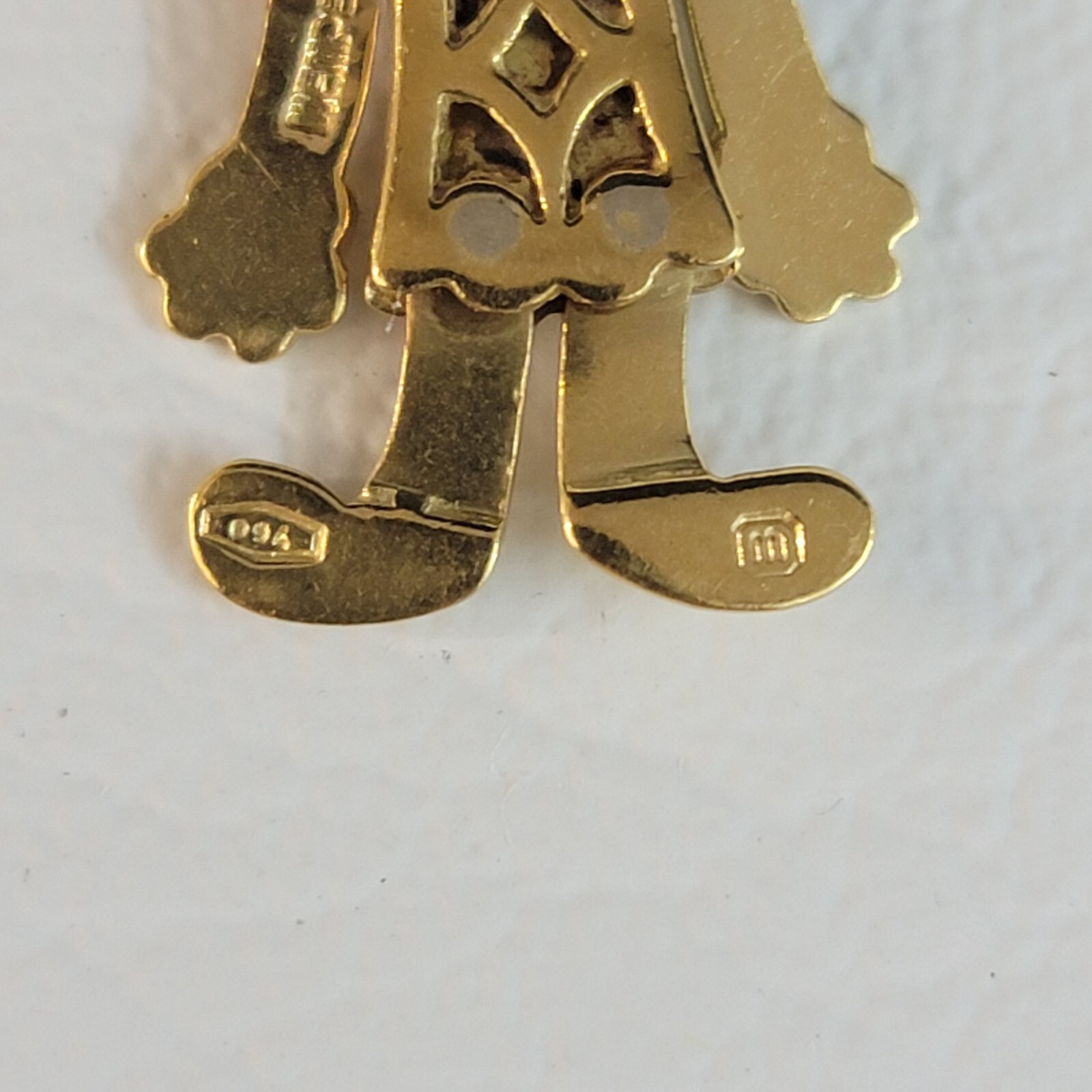 WEMPE SIGNED 18K SOLID GOLD AUTHENTIC DIAMOND  MO… - image 7