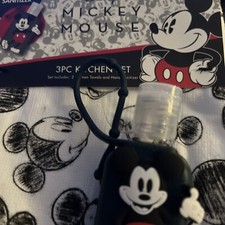 Disney MICKEY MOUSE 3PC KITCHEN SET