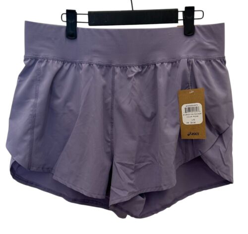 NWT 50% off Asics Women's Lavender L Running Shorts with Pockets
