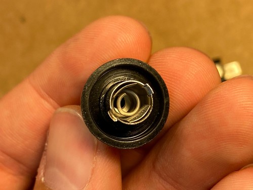 NOS Vintage Fisher Fuse Holder 1960s Bayonet-style full-size for tube amplifier - Picture 4 of 11