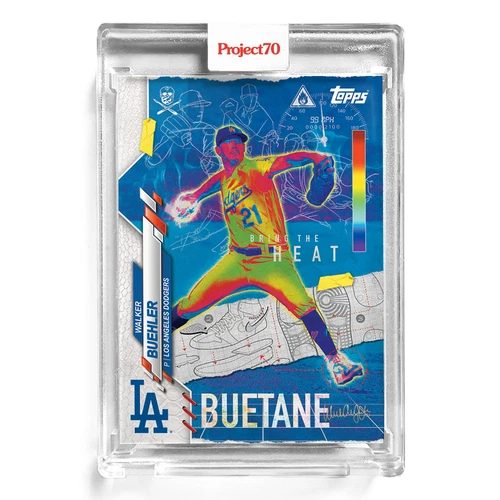 Topps Project 70 Card 67 - Walker Buehler by The Shoe Surgeon