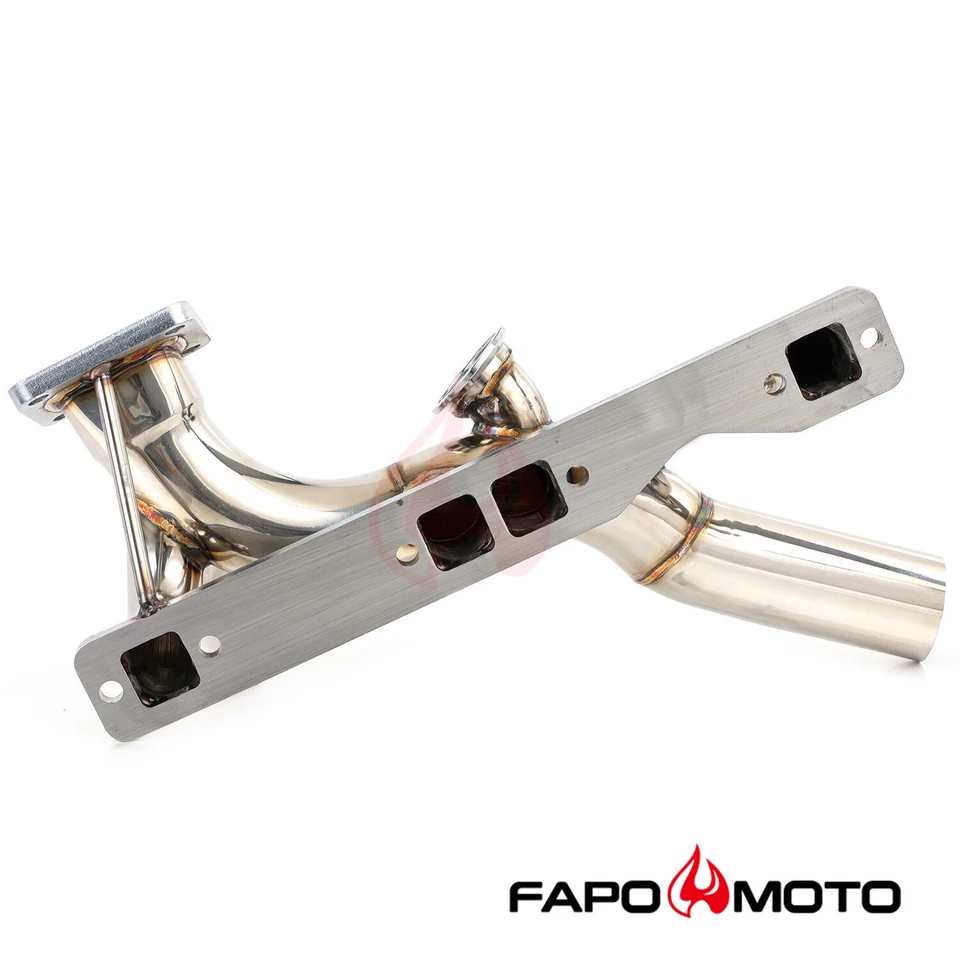 FAPO Turbo Headers for GMC Chevy 88-98 C/K 1500 C/K 2500 305 350 Small Block V8 - Image 3 of 4