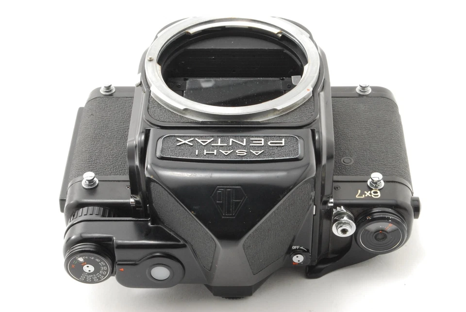 [EXC+4] Lente Pentax 6x7 67 cámara fotográfica TTL Finder SMC T 105 mm f/2,4 de JAPÓN Foto 4 de 4