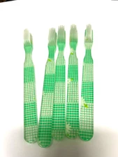 5-PACK FUN Vintage Designer Toothbrush NEW By Alan Stuart New York