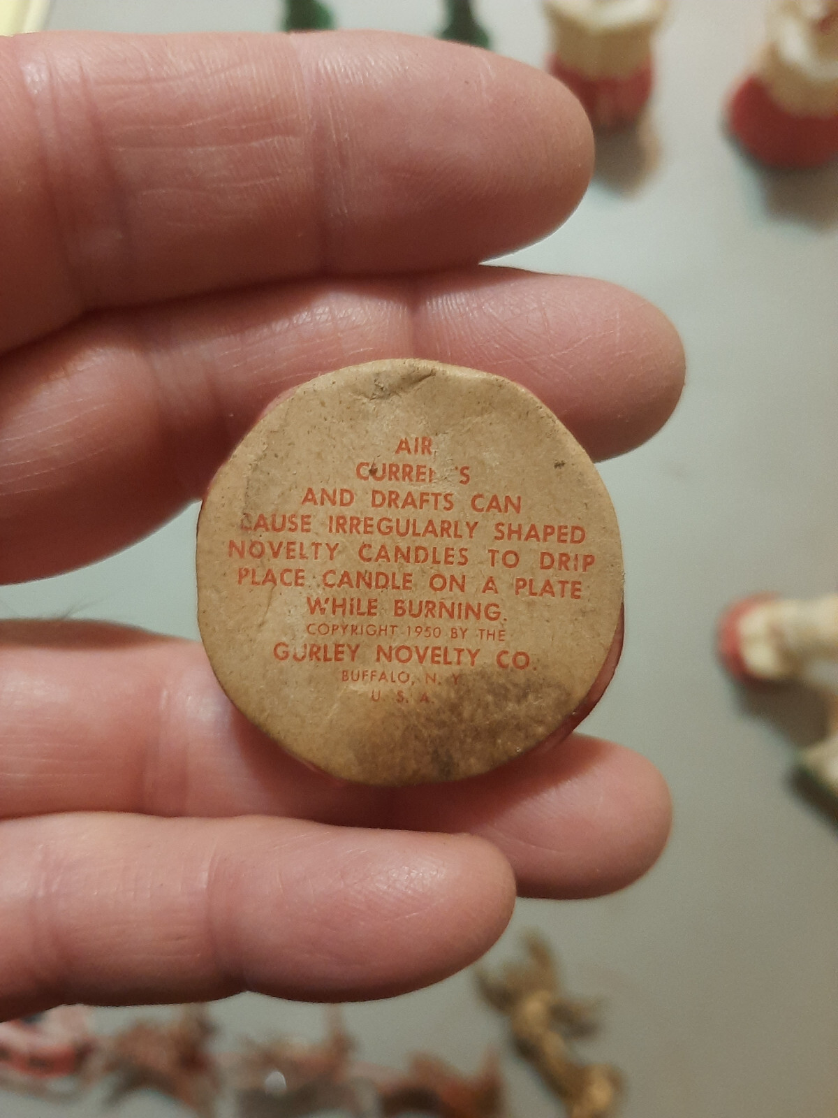 Vintage Gurley Novelty Co. Holiday Candles Lot of 19 No Reserve! eBay