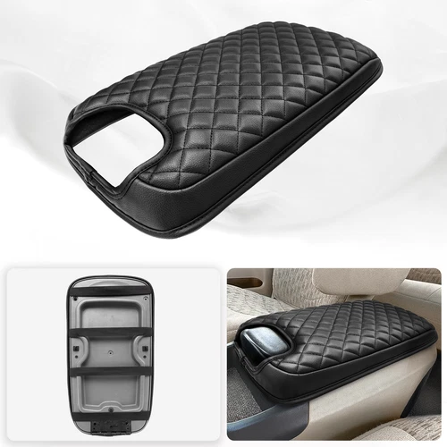 Fit 1999-2007 Ford F250 F350 Excursion Center Console Lid Cover Arm Rest Pad