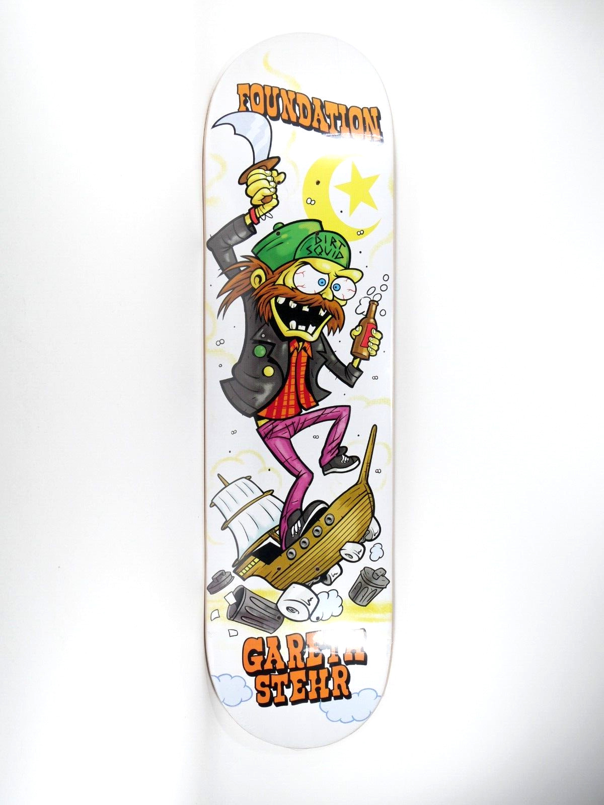 Planche de Skateboard Foundation Gareth Stehr Vintage 2009 Neuve d'Époque