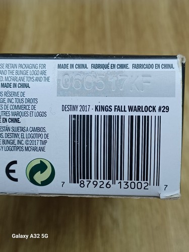 Destiny Kings Fall Warlock 29 Action Figure by McFarlane Toys - Sealed Box - Picture 3 of 9