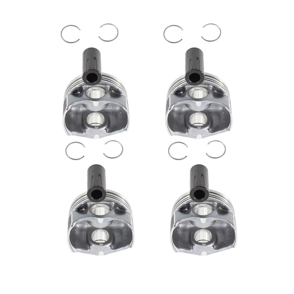 Juego de 4x Conjunto de pistones Ø23 mm para Audi A3 A4 A5 A6 Tt Q3 Q5 Volkswagen Jetta Foto 4 de 4
