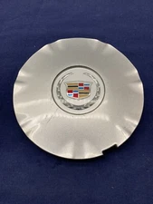 2010-2016  Cadillac SRX OEM Silver 18" 7 DOUBLE Aluminum Wheel Center Cap