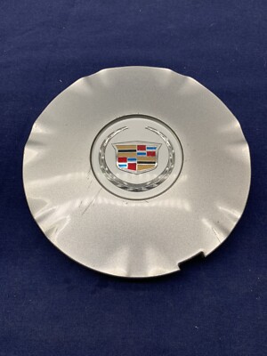 2010-2016  Cadillac SRX OEM Silver 18'' 7 Double Spoke Aluminum Wheel Center Cap