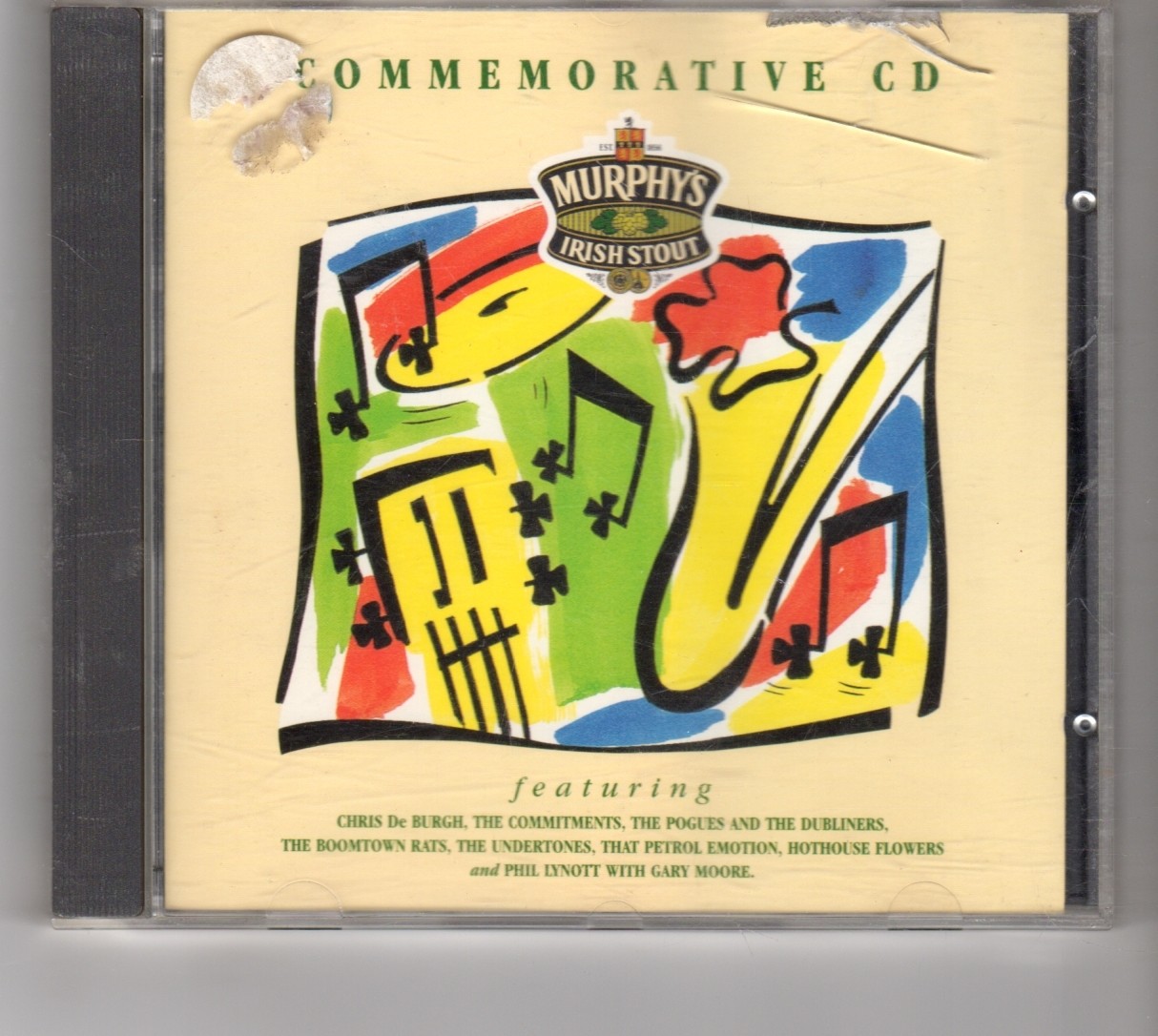 (HP106) Commemorative CD, Murphy's Irish Stout - 1996 CD