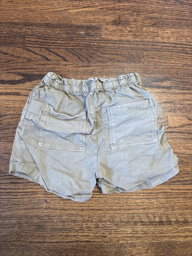 Bonpoint Army Green Kaki Shorts Elastic Waistband Cute Fit Youth Size L - Picture 3 of 3