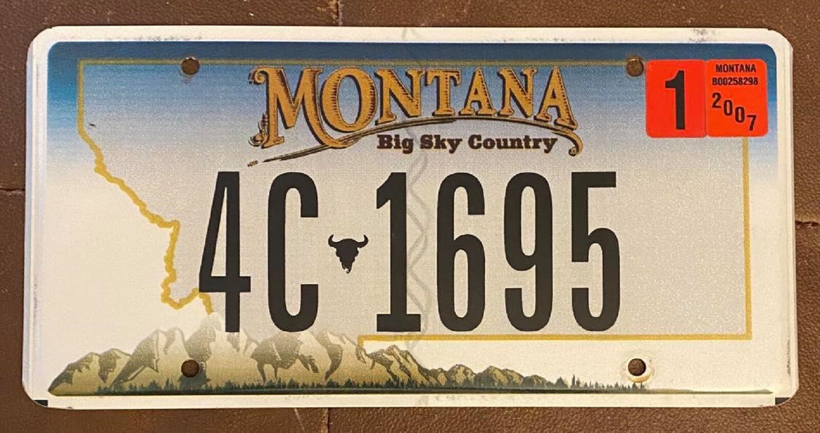Montana 2007 MISSOULA COUNTY License Plate HIGH QUALITY # 4C-1695 | eBay