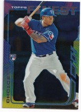 2014 Topps Finest #6 Michael Choice RC Texas Rangers