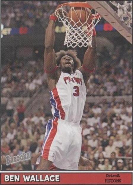 2005-06 Topps Bazooka - Ben Wallace #102 - 1 of 2