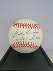 Sandy Koufax Signed MLB Baseball with "63 65 WS MVP" Inscriptions