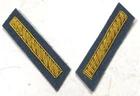 CIVIL WAR CSA CONFEDERATE 2ND LIEUTENANT JACKET COAT COLLAR INSIGNIA-INFANTRY
