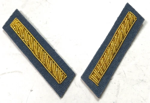 CIVIL WAR CSA CONFEDERATE 2ND LIEUTENANT JACKET COAT COLLAR INSIGNIA-INFANTRY