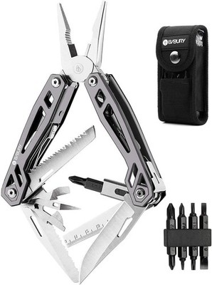 Titanium-Handgriff-Multitool | 8-in-1 Schneidwerkzeug