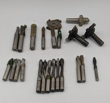22 Various Misc Router Bits Onsrud Ekstrom WKW LSI 1/4" 3/8" 1/2" Lot of 22 Pcs