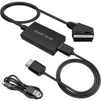 Scart Auf Hdmi Konverter Adapter 1080P 720P Hd Video Audio Wandler FüR Hdtv