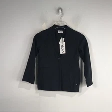 Molo Harmoney Long Sleeve Jacket, Youth Size 8 - Black