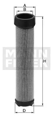 Mann-Filter Filtro Aria Secondaria Cf 1414 - Immagine 2