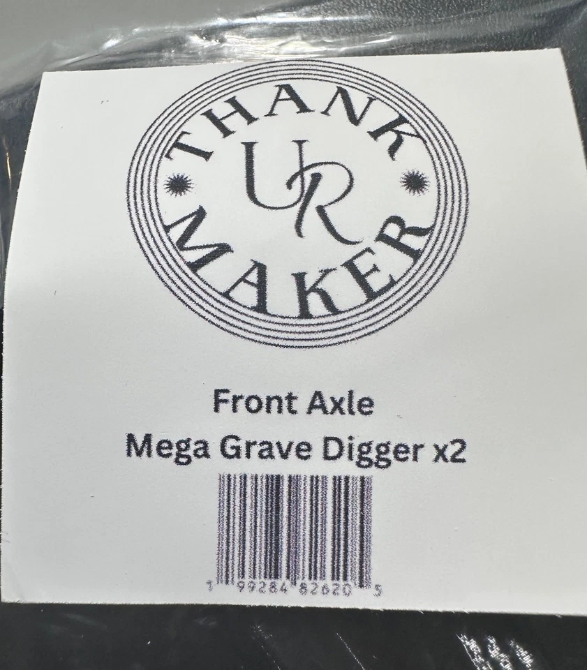 Reparación de husillo de eje delantero para camión Monster Jam Mega Grave Digger RC - impreso en 3D Foto 4 de 4