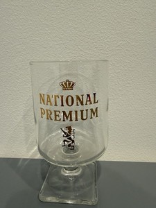 Set of 8 National Premium Logo Glassware 12 oz - Baltimore- 1960s Vintage