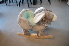 Sterntaler Schaukeltier Emmi grau Schaukel Esel / in OVP und guter Zustand