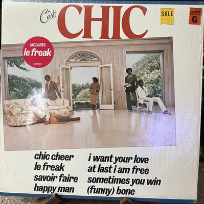 Chic  C'est Chic Vinyl LP Record  Allantic 1978 Le Freak Disco EX/NM