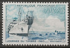 N° 1245**  JOURNEE DU TIMBRE 1960