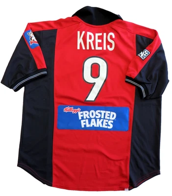 Rare Nike MLS Dallas Burn 2000 Jason Kreis #9 Trikot L - Bild 1 von 4