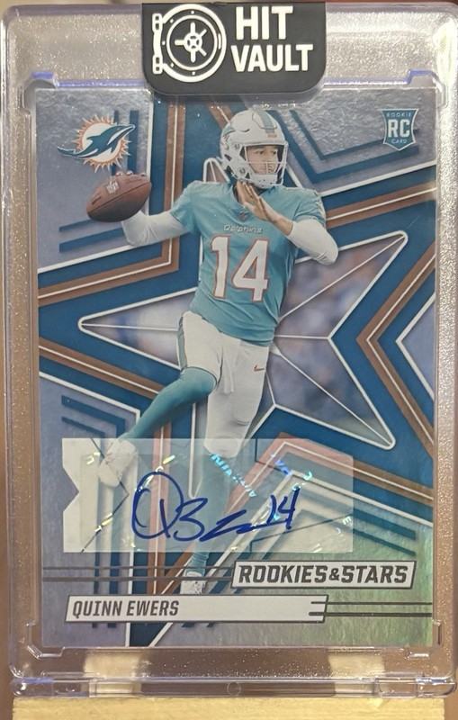 2025 Panini Rookies & Stars - Rookies Quinn Ewers #170 Signatures (AU, RC)