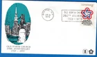 STAMPS USA-250 Years of Old North Church in Boston cover, 8c stamp. 1973-#