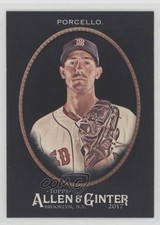 2017 Topps Allen & Ginter's X Rick Porcello #56 4k8