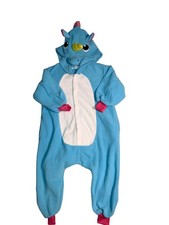 Kids Blue Unicorn Halloween Costume Size 5