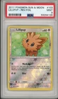 2017 Pokemon Sun & Moon Base Set Lillipup Reverse Holo Foil #103 PSA 9