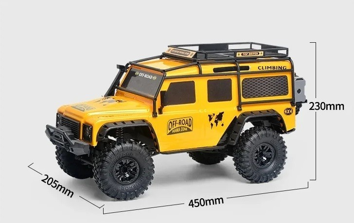 HB Toys ZP1005 1:10 RC Truck 4WD Off-Road Remote Control Car 2.4
