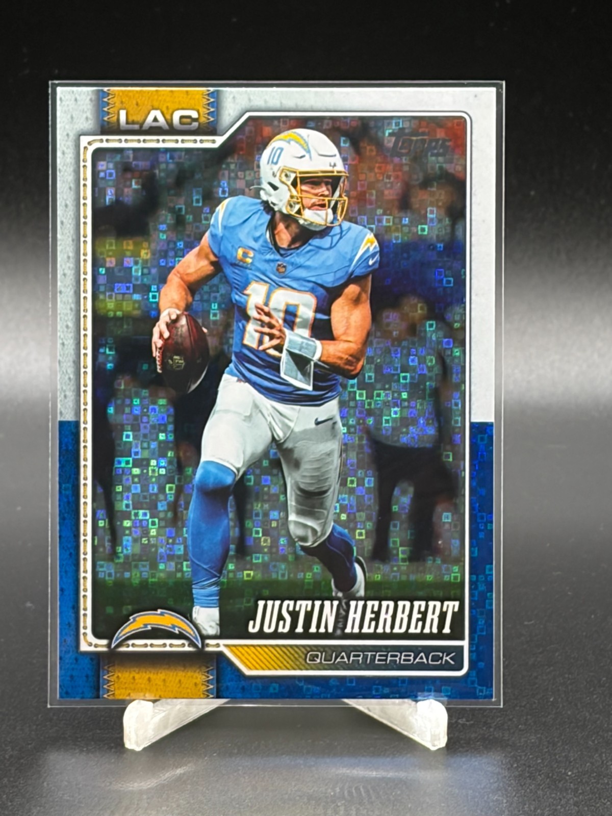2026 Topps - Justin Herbert #110 White & Blue