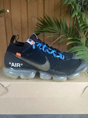 Size 10 - 2018 Nike Air VaporMax  Off-White Black 