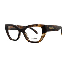 Prada PR A16V Caramel Tortoise Brown Eyeglasses Frames 51mm 18mm 145mm - 14P-1O1