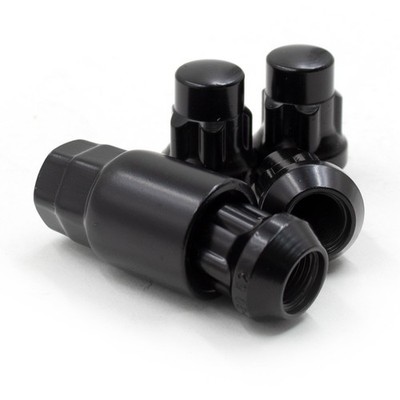 CWA Chrome Locking Lug Nuts Set - 7/16-20 Bulge Acorn - 60 Degree Conical Seat - 4 Locks + Key