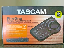 Tascam Fireone Audio/MIDI Interface w/ Large LED Illuminated Knob