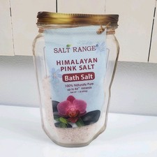 Himalayan Pink Bath Salt Soak 100 Pure 84 Minerals 1 Pound Lb