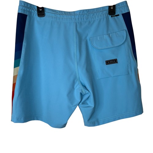 Vissla Trimline 17,5" Boardshorts in Pazifikblau Herren Größe 33 Taille - Bild 7 von 16